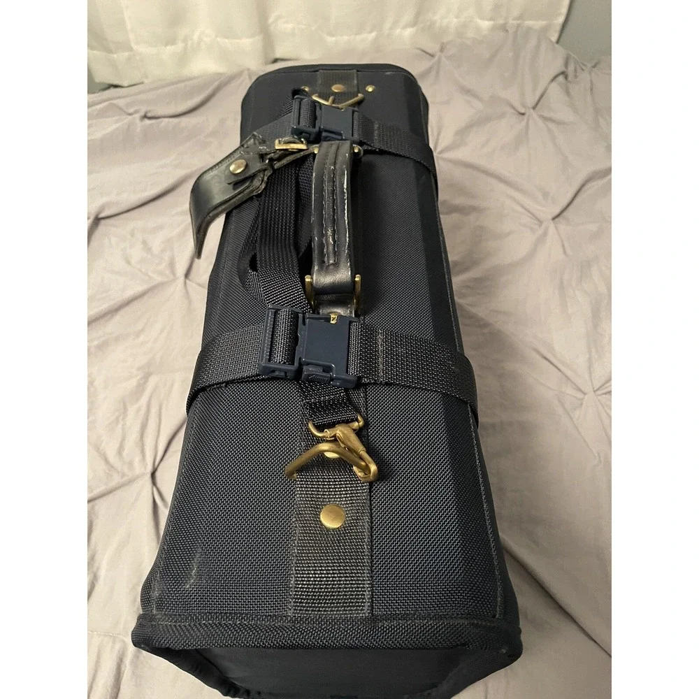 Vtg Tumi Navy Blue Ballistic Nylon Wheeled Luggage Suitcase‎ 21x14x8, Wheel Kit